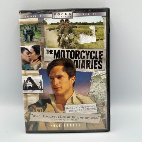 The Motorcycle Diaries DVD Spotlight Series Gael Garcia Bernal 2004 Focus - Picture 1 of 3